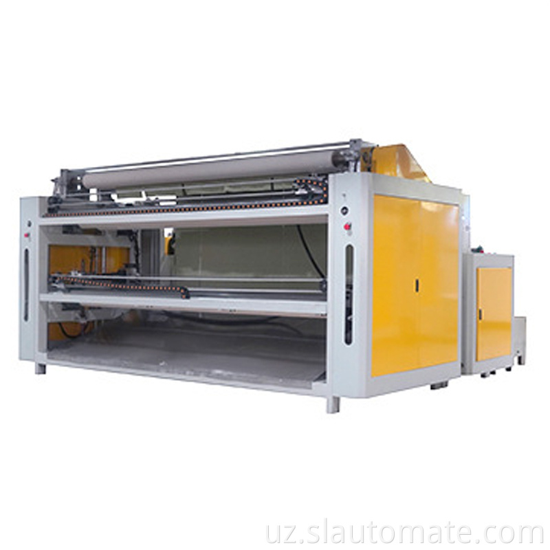 Ultrasonik matoli slip mashinasi Ultrasonic fabric slitting machine